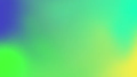 Vibrant Abstract Gradient Background in Blue Green and Yellow Tones Stock Footage 320824646