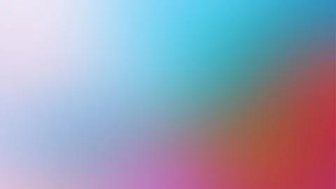 Vibrant Abstract Gradient Background in Bright color 库存插图