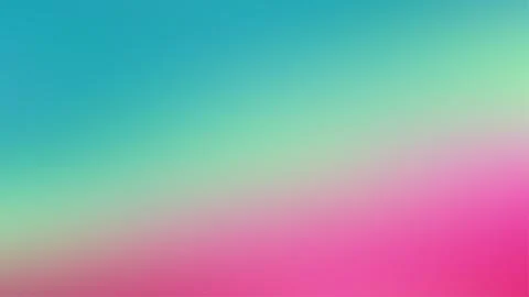 Vibrant Abstract Gradient Background in Bright color Stock Illustration