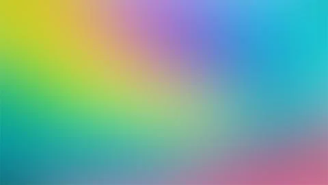 Vibrant Abstract Gradient Background in Bright color 库存插图