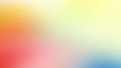 Vibrant Abstract Gradient Background in Bright color Stock Illustration