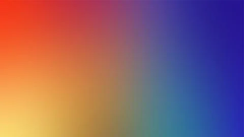 Vibrant Abstract Gradient Background in Bright color Stock Illustration