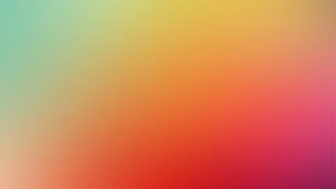 Vibrant Abstract Gradient Background in Bright color Stock Illustration