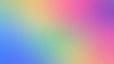 Vibrant Abstract Gradient Background in Bright color 库存插图