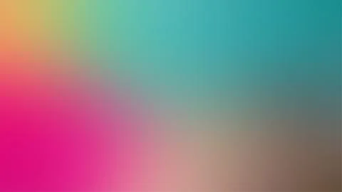 Vibrant Abstract Gradient Background in Bright color Stock Illustration