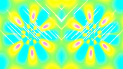 Vibrant Abstract Gradient Background Flow with Neon Glow Effect Stock Footage 339787577