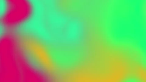 Vibrant Abstract Gradient Background with Green, Yellow and Magenta Hues. 4K Video stock 295694213
