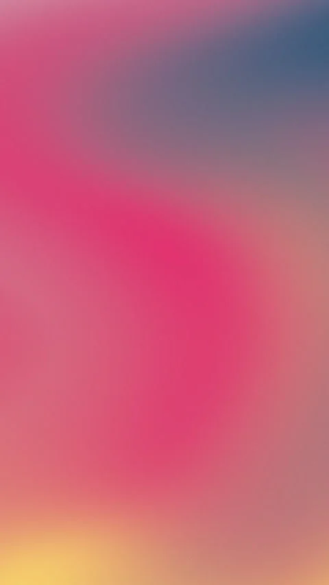 Vibrant abstract gradient background with pink blue and yellow color blend Stock Footage 339351180
