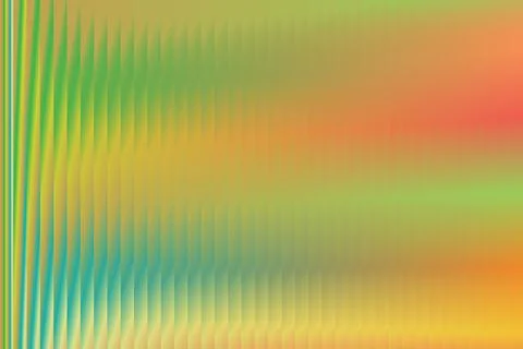Vibrant Abstract Gradient Background with Pleated Vertical Strips and Blend.. 스톡 일러스트