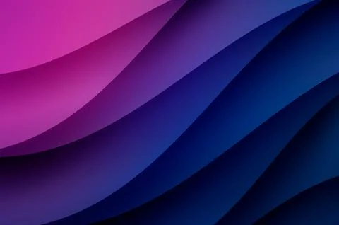 Vibrant Abstract Gradient Background in Purple and Blue Tones Stock Photos