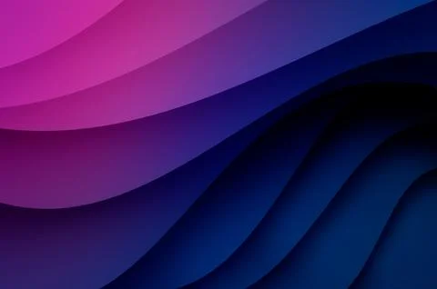 Vibrant Abstract Gradient Background in Purple and Blue Tones Stock Photos