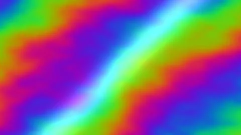 Vibrant abstract gradient background with rainbow colors blending smoothly Stock Illustration
