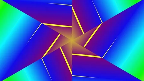 A vibrant abstract gradient background showcasing a colorful optical illusi.. Stock Footage 328806611