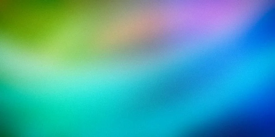 Vibrant abstract gradient background with smooth transitions of green, blue.. Stock Illustration