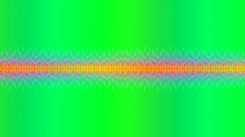 Vibrant abstract gradient background wave animation loop for modern design Stock Footage 339502572