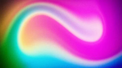 A vibrant abstract gradient blending vivid shades of pink, green, blue, and.. Illustration
