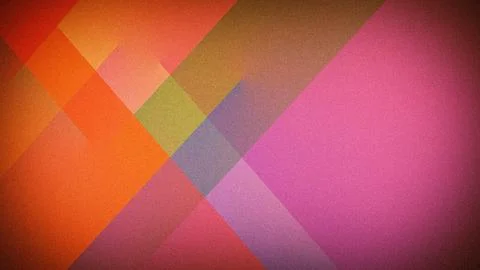 A vibrant abstract gradient with bold pink, orange, and red hues in geometr.. Illustrazione stock