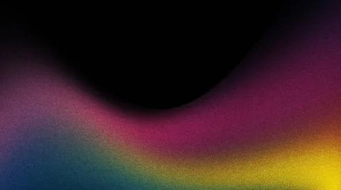 Vibrant abstract gradient with dynamic lighting and colorful noise texture... Foto stock