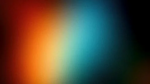 A vibrant abstract gradient featuring rich orange and turquoise tones, smoo.. Stockillustratie
