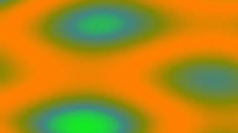 Vibrant abstract gradient flow: Orange and emerald green seamless blend bac.. Stock Footage 341056807