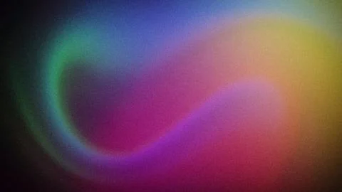 A vibrant abstract gradient with soft transitions of green, blue, purple, p.. Illustration