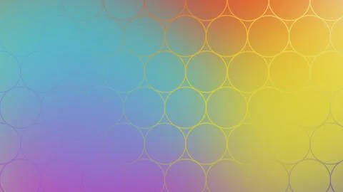 Vibrant abstract gradient with subtle geometric pattern overlay creates a d.. Stock Illustration