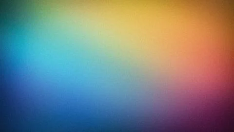 Vibrant abstract grainy gradient background with blue yellow and purple ton.. Stock Photos