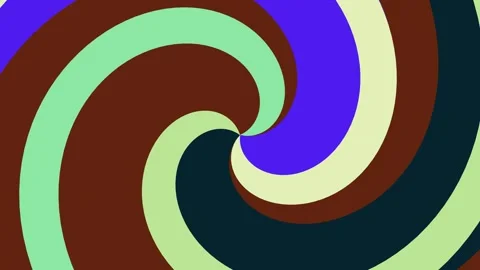 Vibrant abstract graphic featuring a dynamic spiral pattern, illustrating r.. Stock Footage 328897155