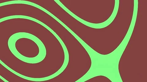 Vibrant Abstract Green and Red Circle Background Seamless Loop Pattern Stock Footage 337162845