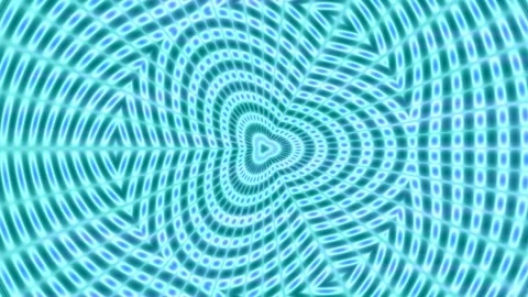 Vibrant Abstract Green Hypnotic Background Pattern Seamless Digital Geometr.. Stock Footage 339796093