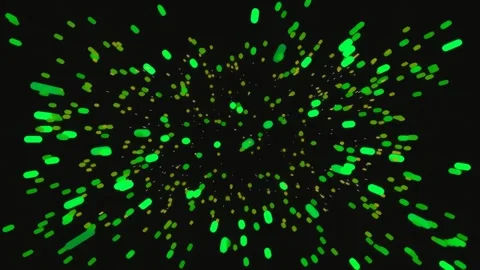 Vibrant abstract green pixel explosion background motion graphic Stock Footage 342207664