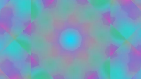 Vibrant Abstract Green Psychedelic Gradient Background Loop Stock Footage 336881085