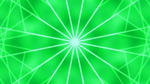 Vibrant abstract green spiral background with converging lines and energy b.. Stock Footage 336881132