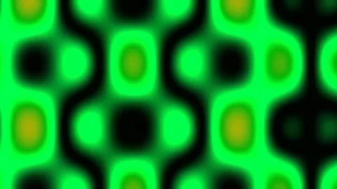Vibrant Abstract Green Yellow Repeating Seamless Pattern Background for Dig.. Stock Footage 342207667