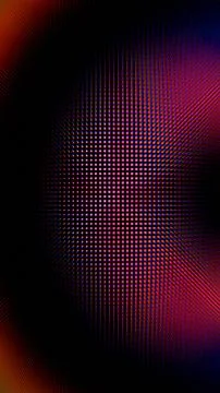 Vibrant Abstract Grid with Radiating Red and Blue Light Patterns Stock Illustration