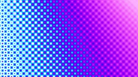Vibrant abstract halftone gradient background with pink and blue color Stock Footage 339278485