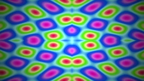 Vibrant abstract kaleidoscopic gradient texture background loop in neon mag.. Stock Footage 336773559
