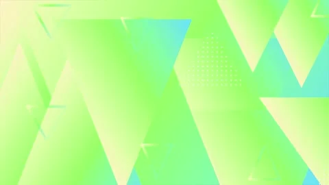 Vibrant abstract layout with dynamic geometric elements and triangle shapes Stock Footage 311608913