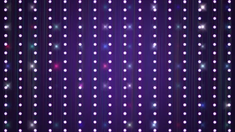 Vibrant Abstract LED Light Pattern On Purple Background 库存影片 306370545
