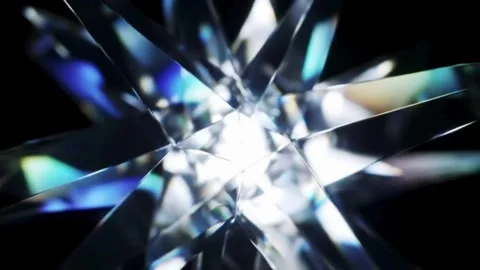 Vibrant abstract light effects create a colorful digital background. Video stock 310644424