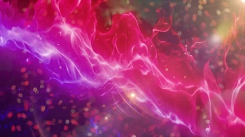 Vibrant abstract light trails with colorful sparks 動画素材 338240843