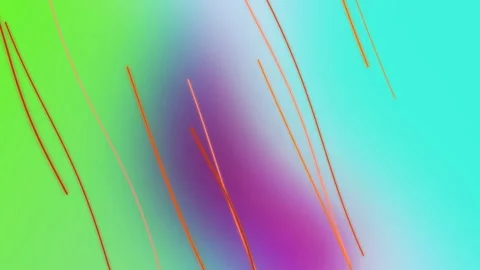 Vibrant Abstract Lines on Gradient Background. 스톡 동영상 329929433