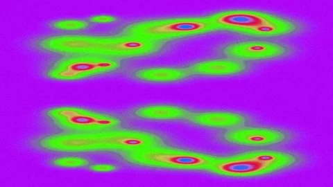 Vibrant Abstract Liquid Flow: Neon Gradient Energy Background Loop Stock Footage 336161992