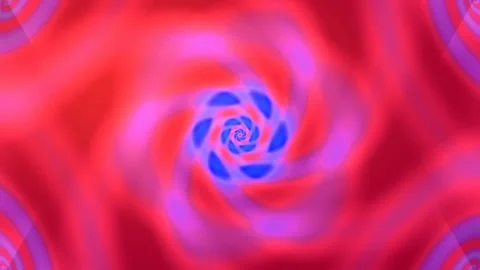 Vibrant abstract liquid gradient swirl of cosmic pink, blue, and purple ene.. Stock Footage 339793580