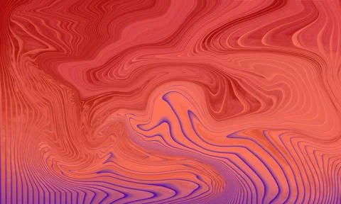 Vibrant Abstract Liquid Marble Background with Swirling Red, Orange, and Pu.. 스톡 일러스트