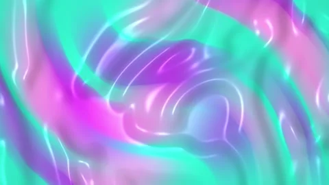 Vibrant abstract liquid metal waves in blue and red, futuristic digital bac.. Stock Footage 291644080