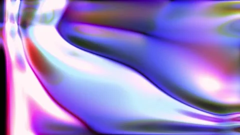 Vibrant abstract liquid motion with dynamic swirls. Psychedelic flowing colors Stock-Footage 340024633