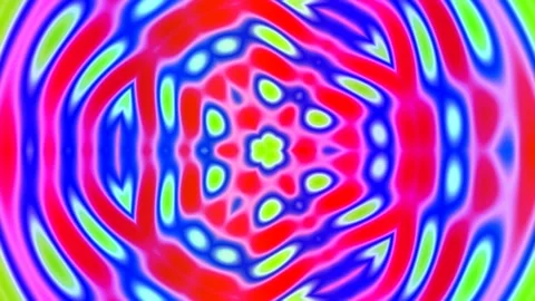 Vibrant abstract liquid wave background loop for psychedelic energy visualize Stock Footage 336544643