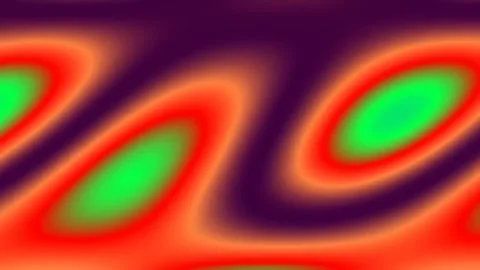 Vibrant abstract liquid wave pattern background loop Stock Footage 341057133