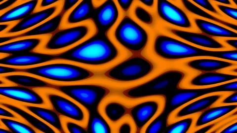 Vibrant abstract liquid wave pattern background for futuristic motion design Stock Footage 342159514